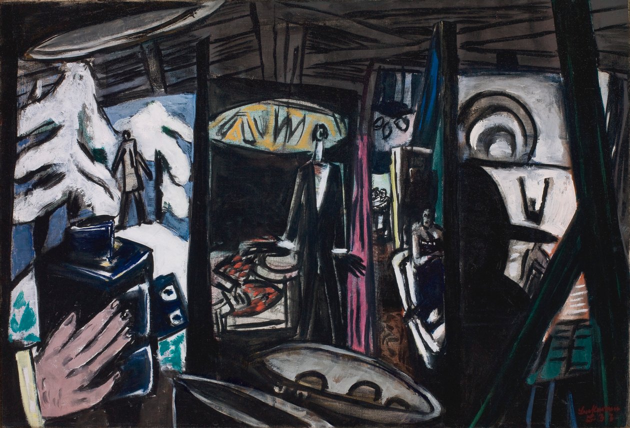 Estúdio de filmagem de Max Beckmann