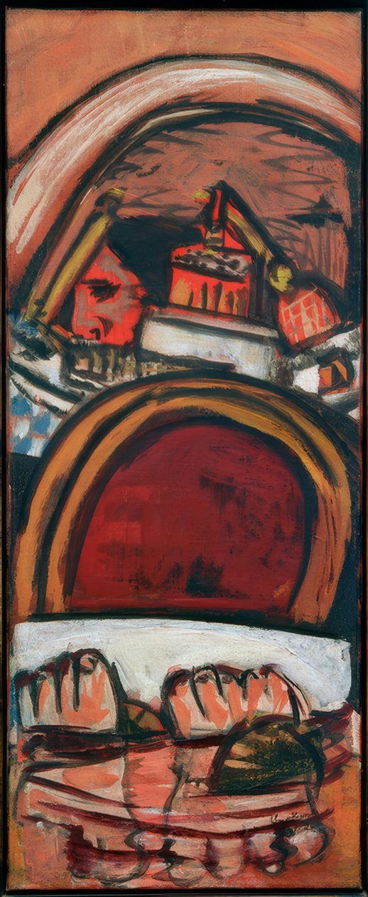 Pés no banho de Max Beckmann