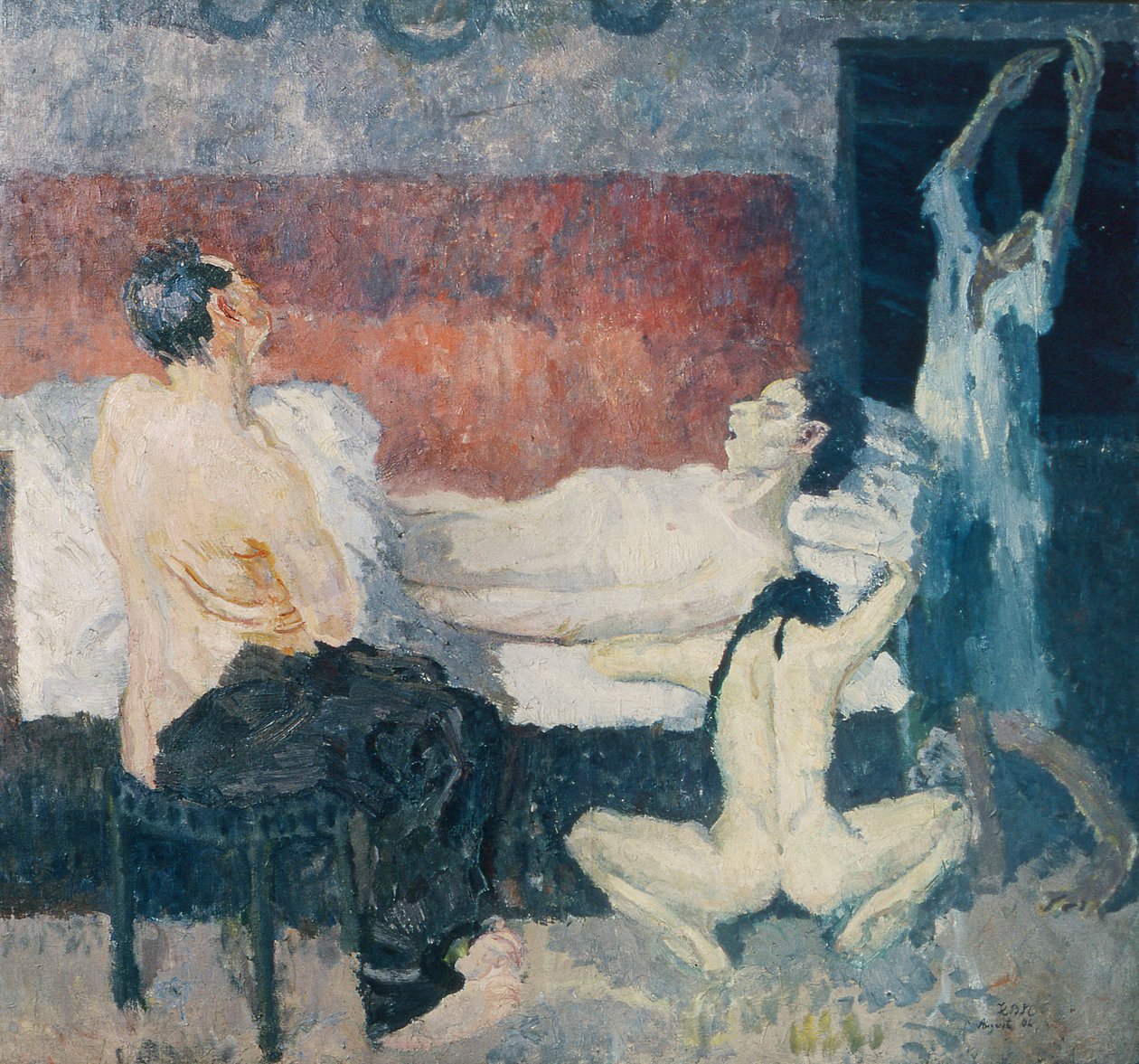 Grande Cena de Agonia de Max Beckmann