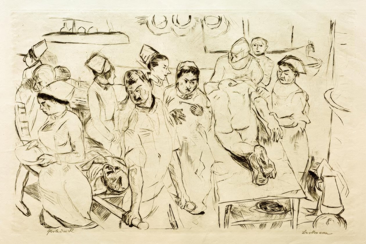 Operação principal de Max Beckmann