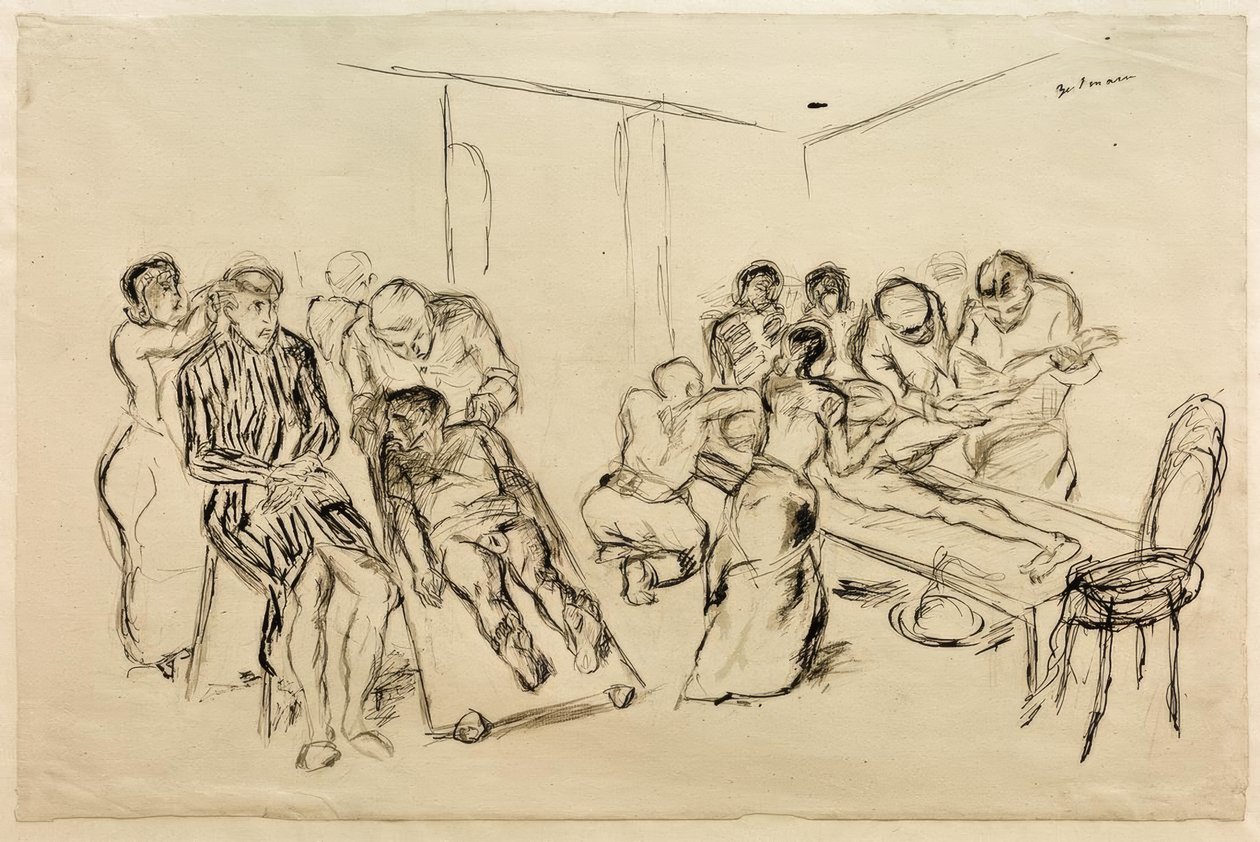 Grande bloco operatório de Max Beckmann