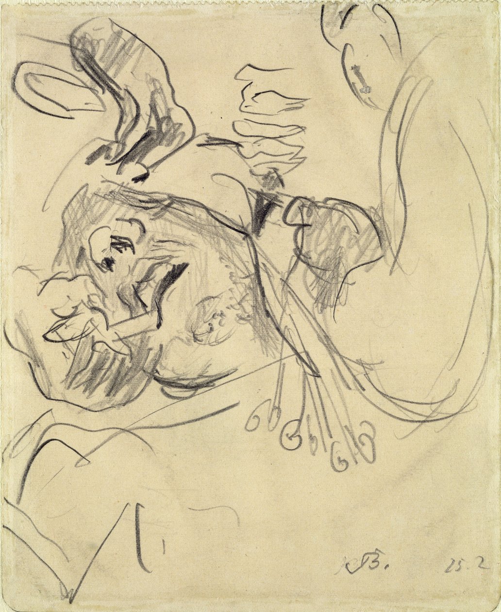 Paciente de Cirurgia da Cabeça de Max Beckmann