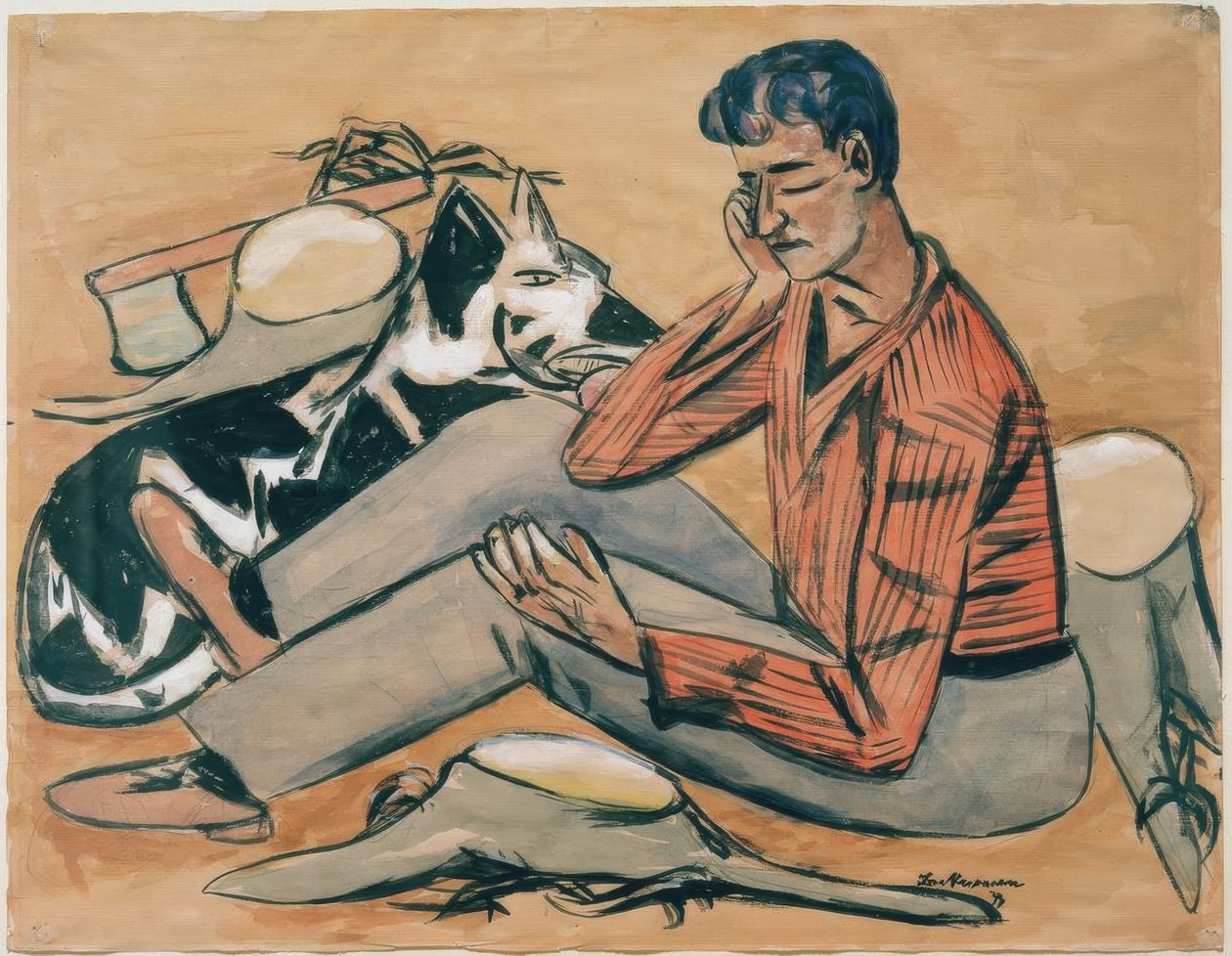 Lumberjack de Max Beckmann