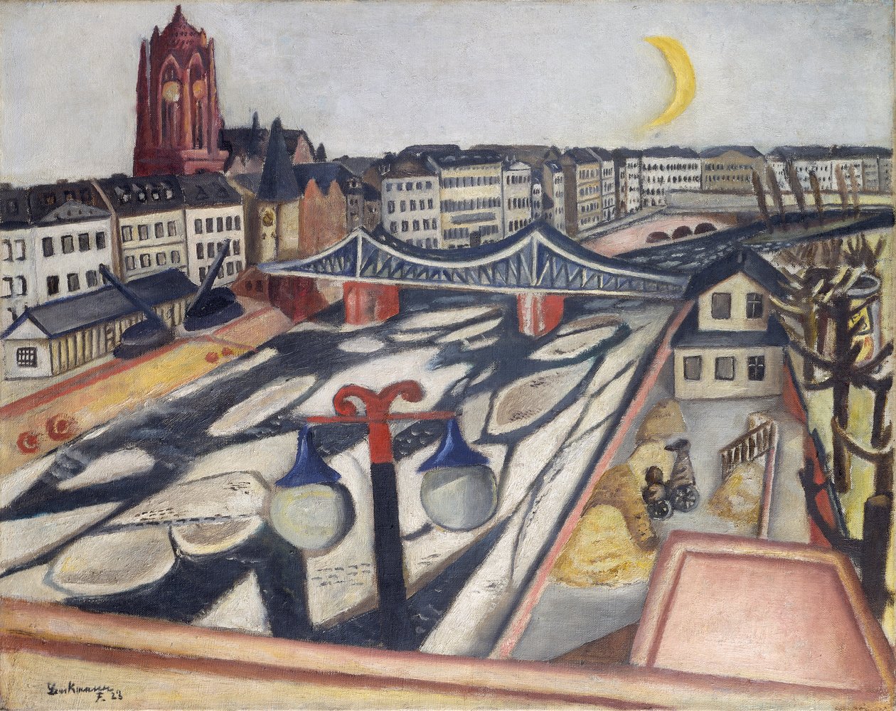 Gelo no rio de Max Beckmann