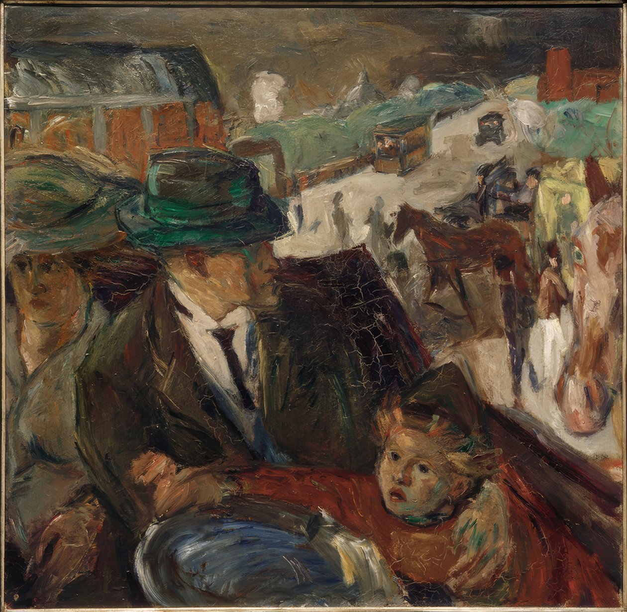 No carro de Max Beckmann