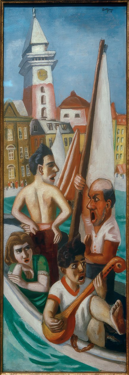 Fantasia Italiana de Max Beckmann