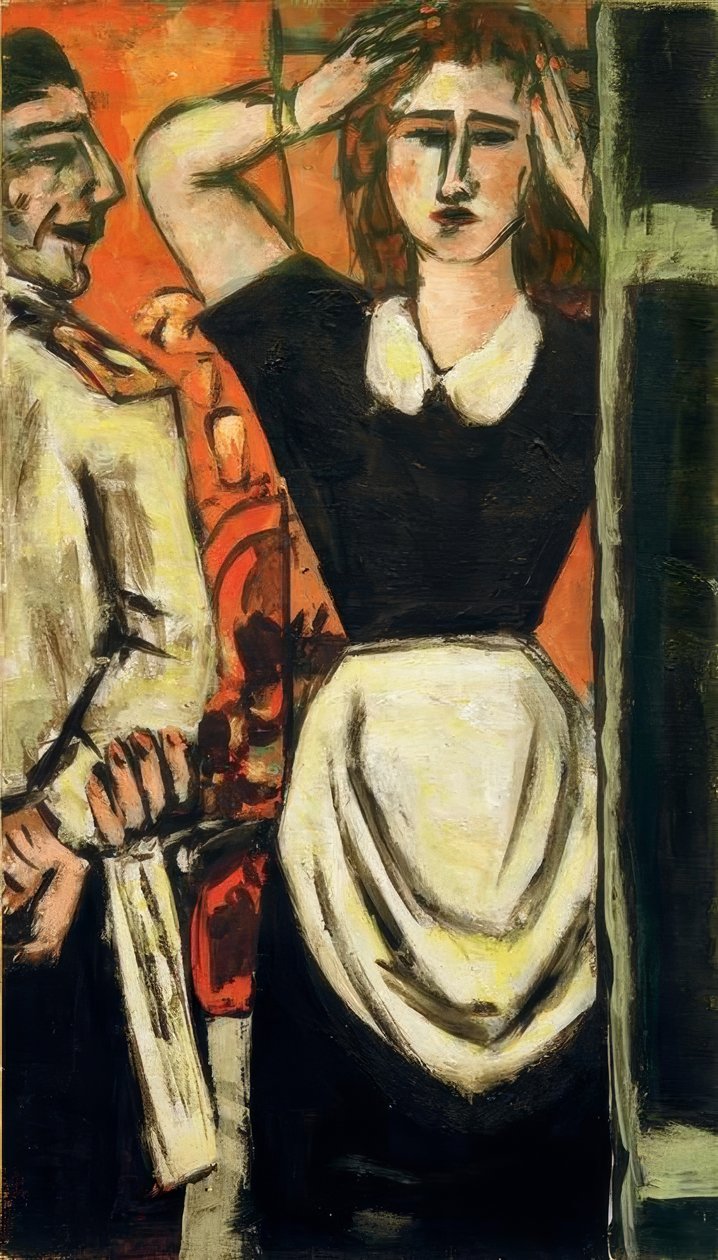 Garçons e atendentes de vestiário de Max Beckmann
