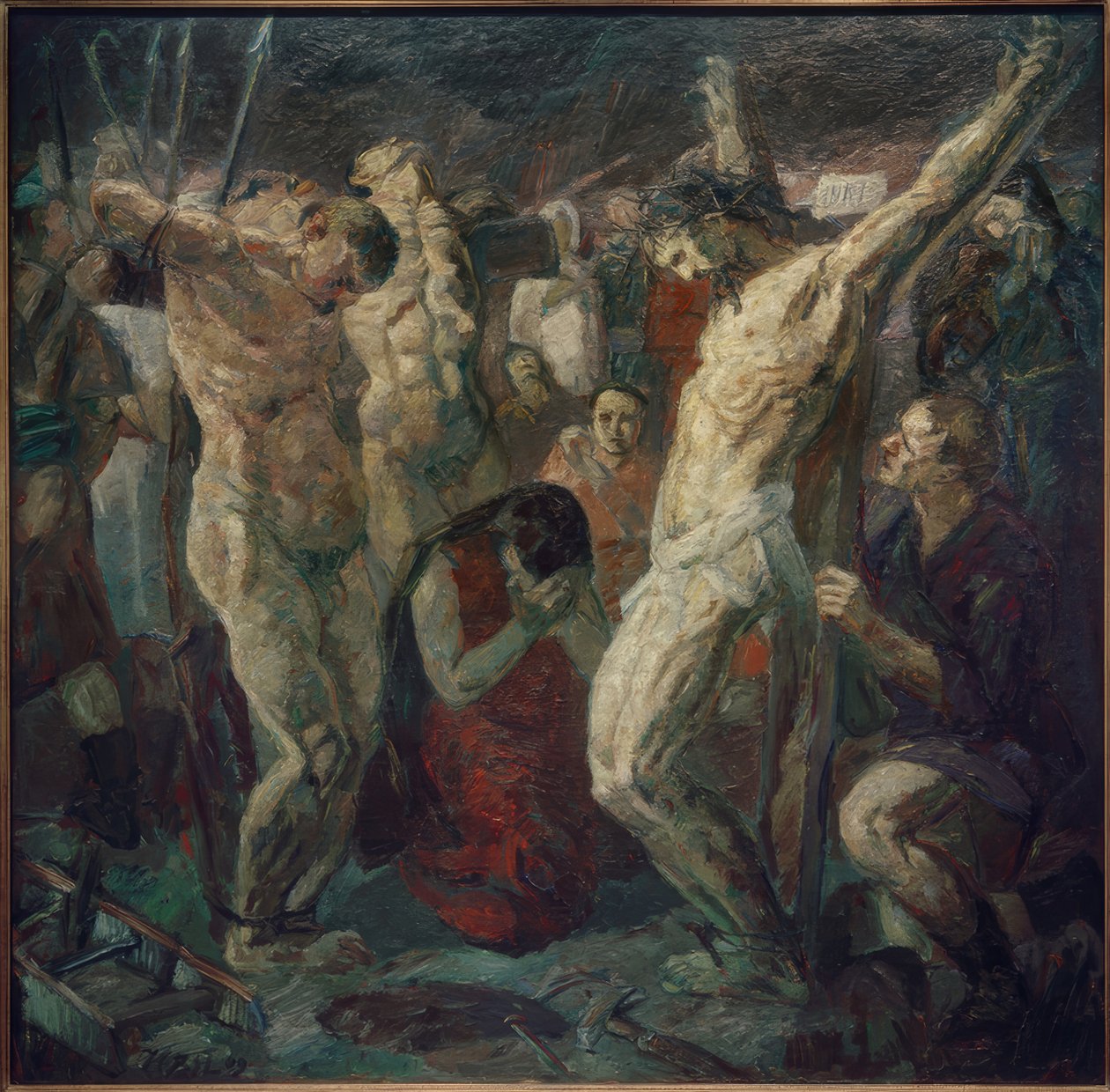 Crucificação de Max Beckmann