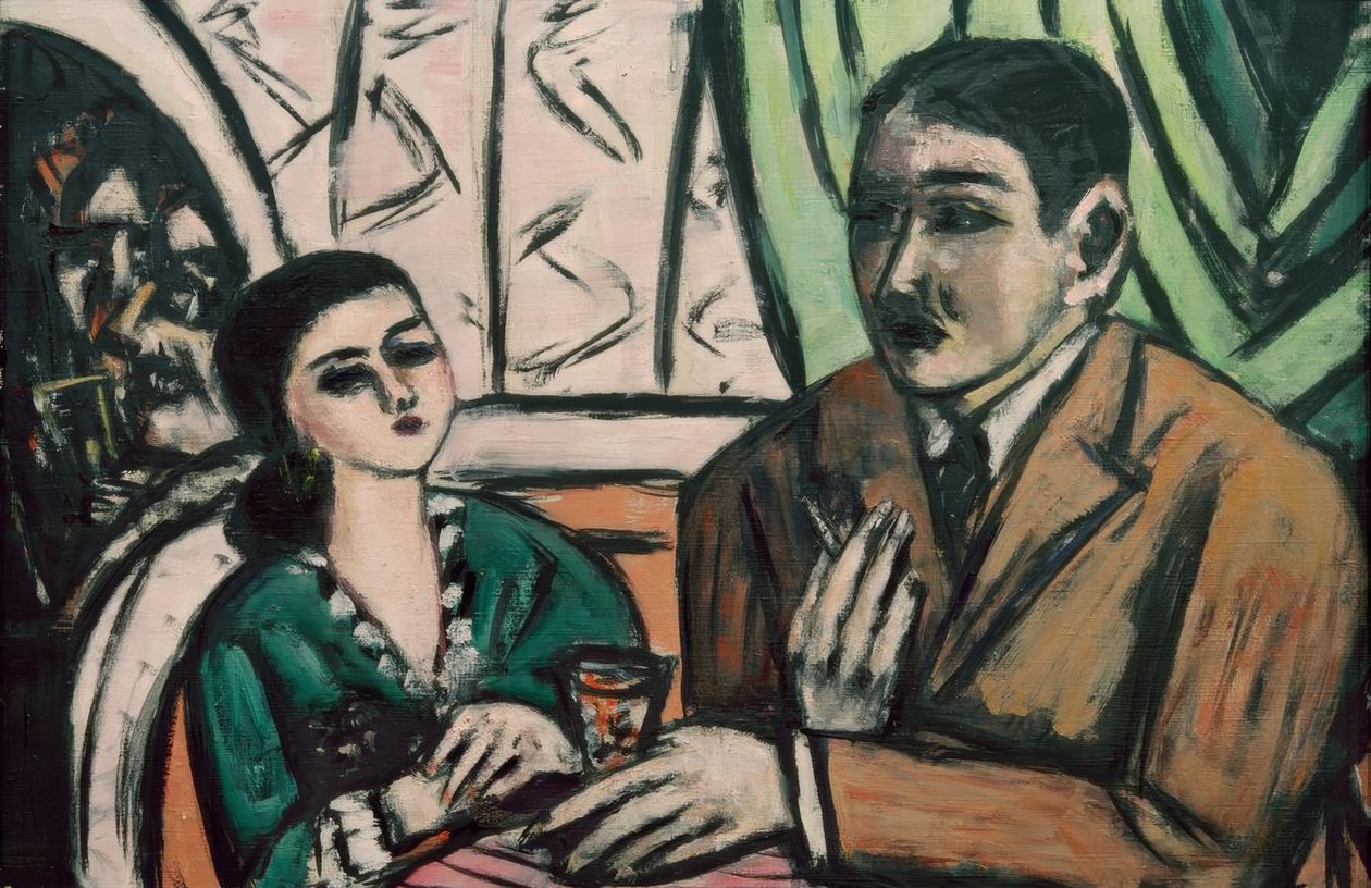 Café dos Artistas de Max Beckmann