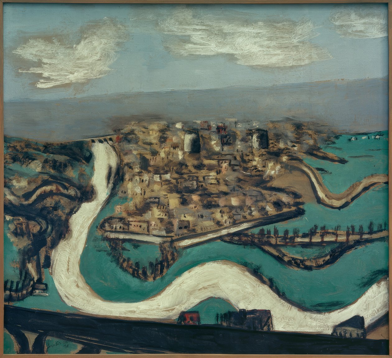 Saint-Germain Landscape de Max Beckmann