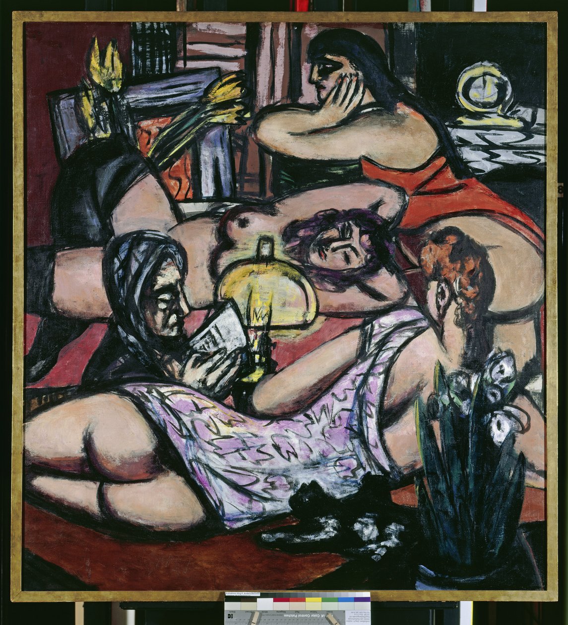 Quarto de menina de Max Beckmann