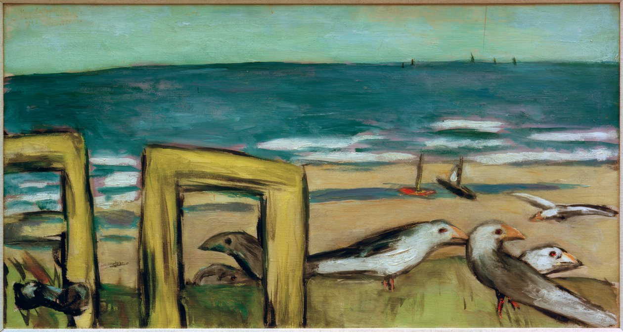 Gaivotas, ensolaradas de Max Beckmann