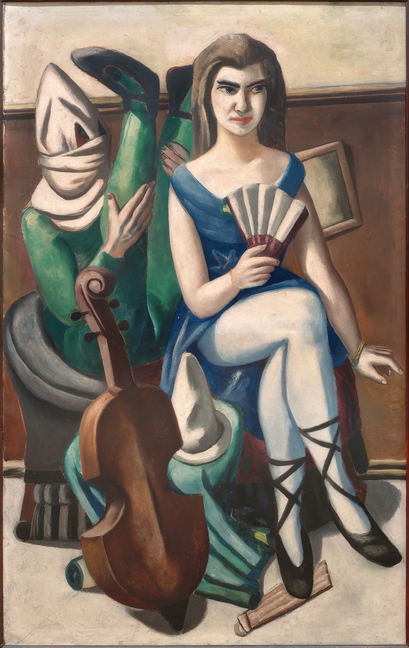 Pierrette e Palhaço de Max Beckmann