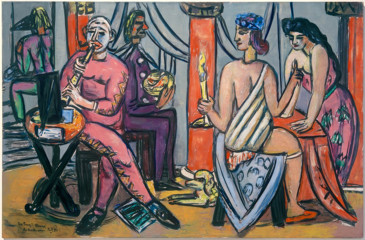 Pompeï-Clowns de Max Beckmann