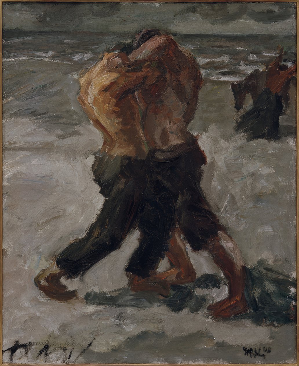 Rivais: casal de ringer de Max Beckmann