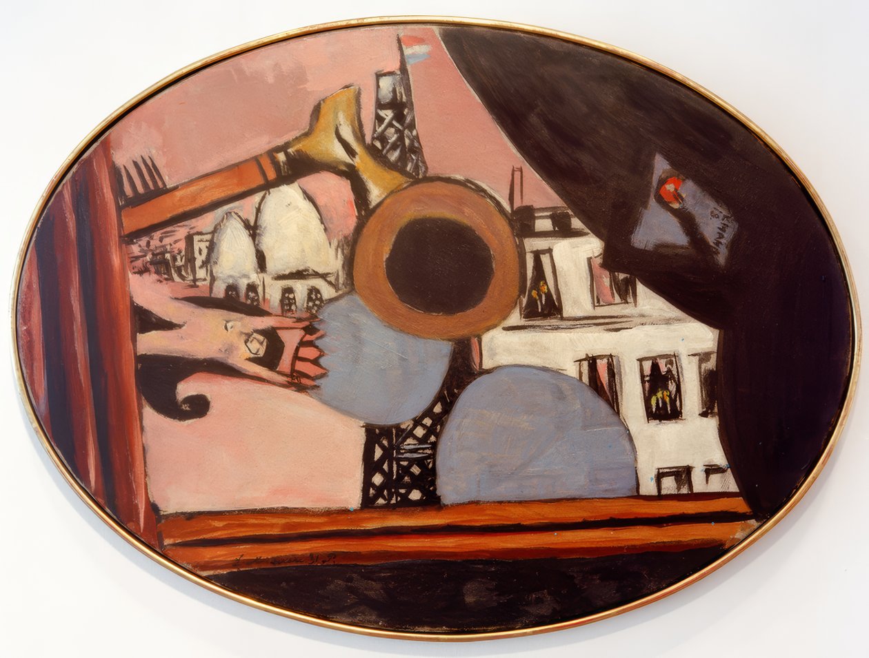Rêve de Paris Colette, Eiffelturm de Max Beckmann