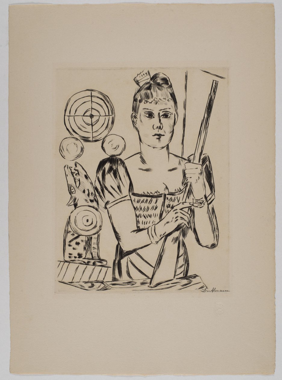 Alvo de tiro de Max Beckmann