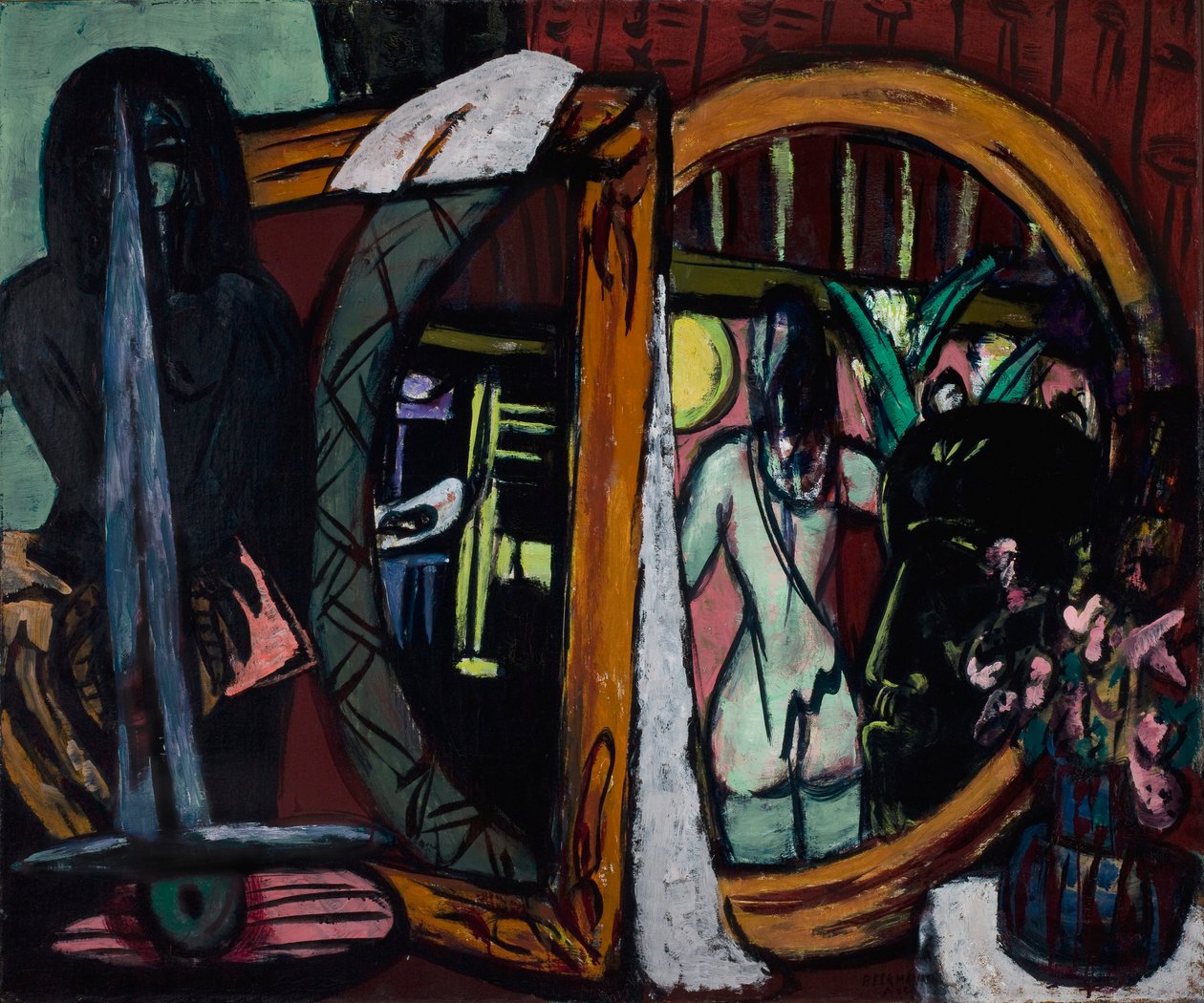 Estúdio do Escultor de Max Beckmann