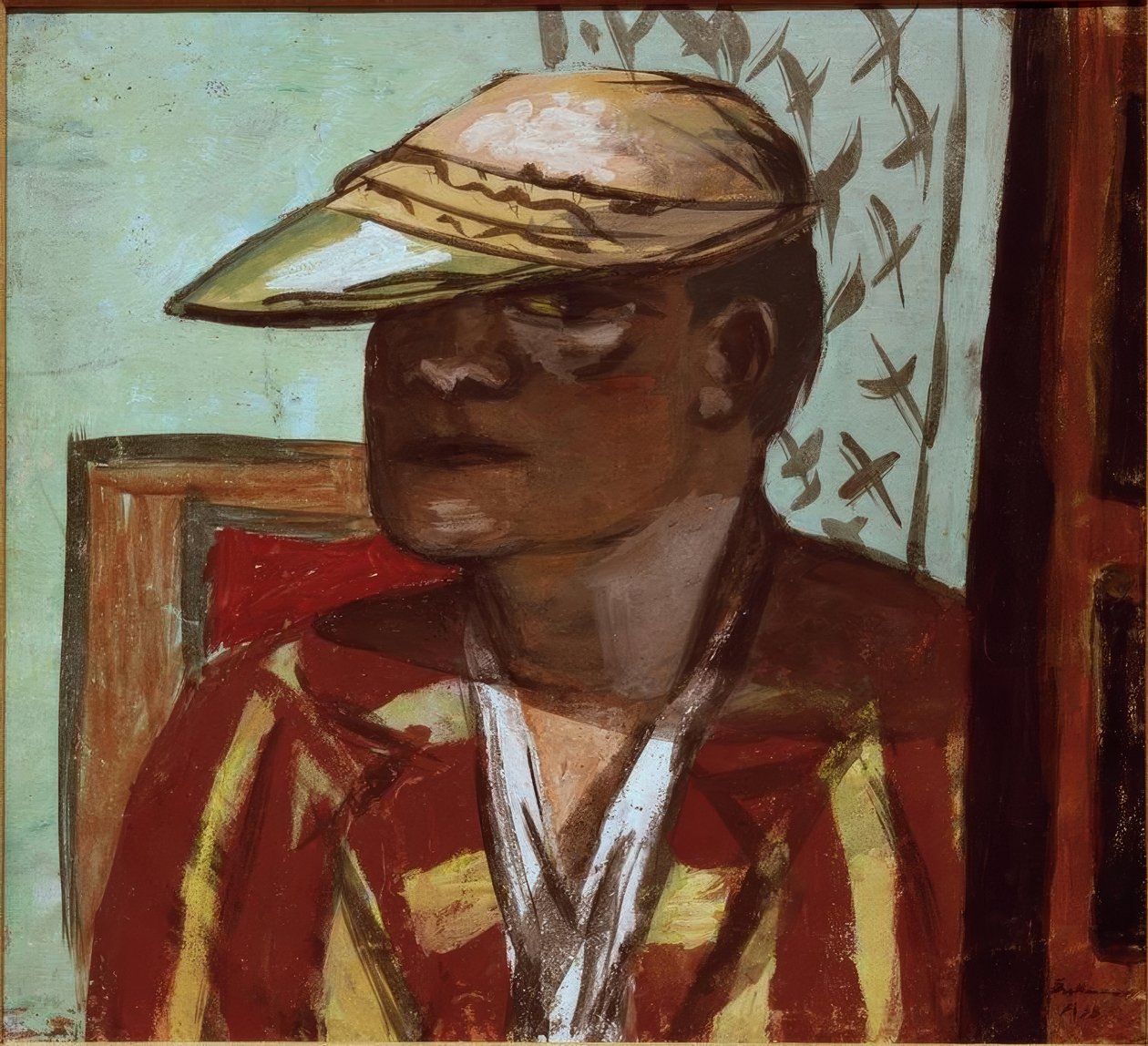 Auto-retrato de Max Beckmann