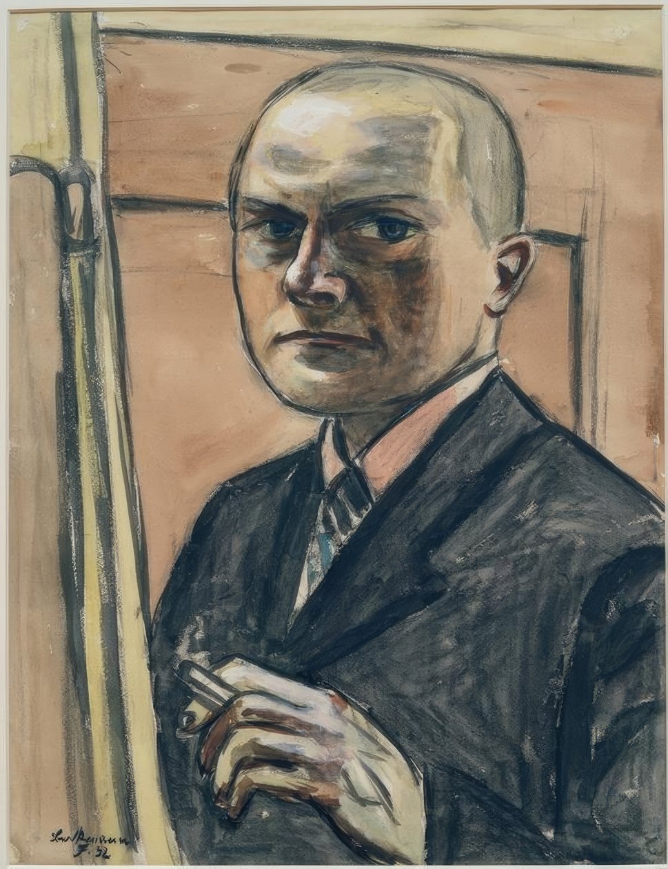Auto-retrato de Max Beckmann