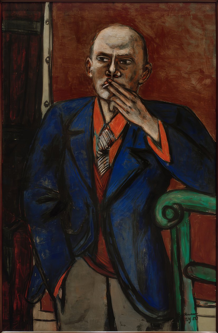 Auto-retrato de Max Beckmann
