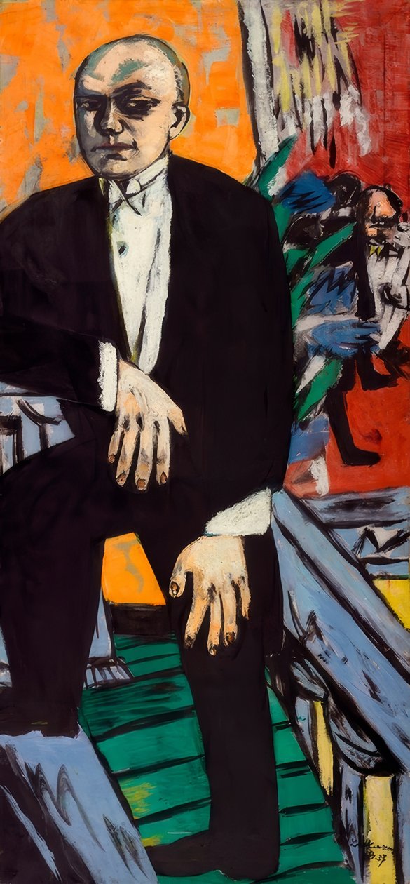 Auto-retrato de Max Beckmann