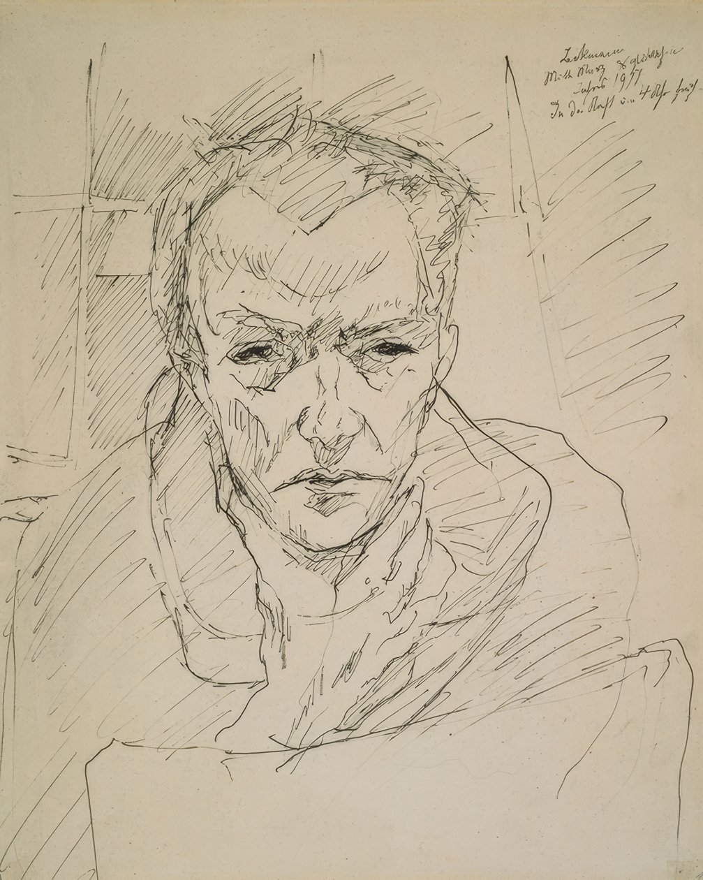 Auto-retrato de Max Beckmann