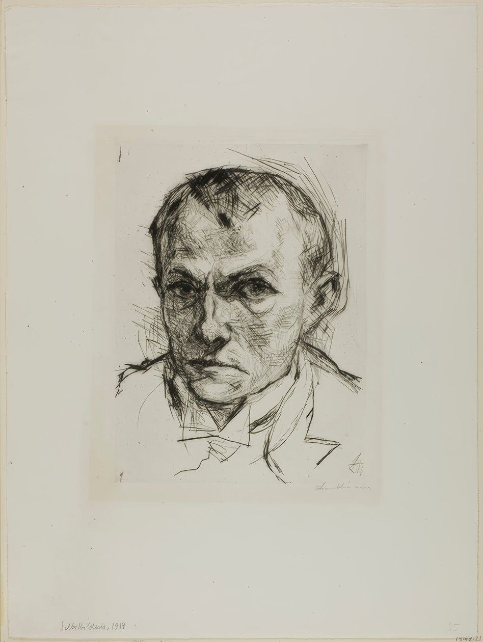 Auto-retrato de Max Beckmann