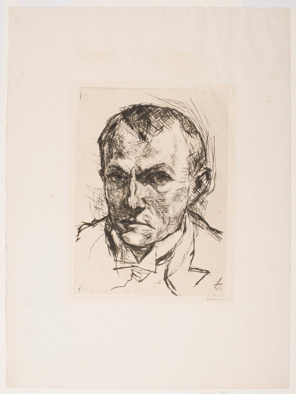 Auto-retrato de Max Beckmann