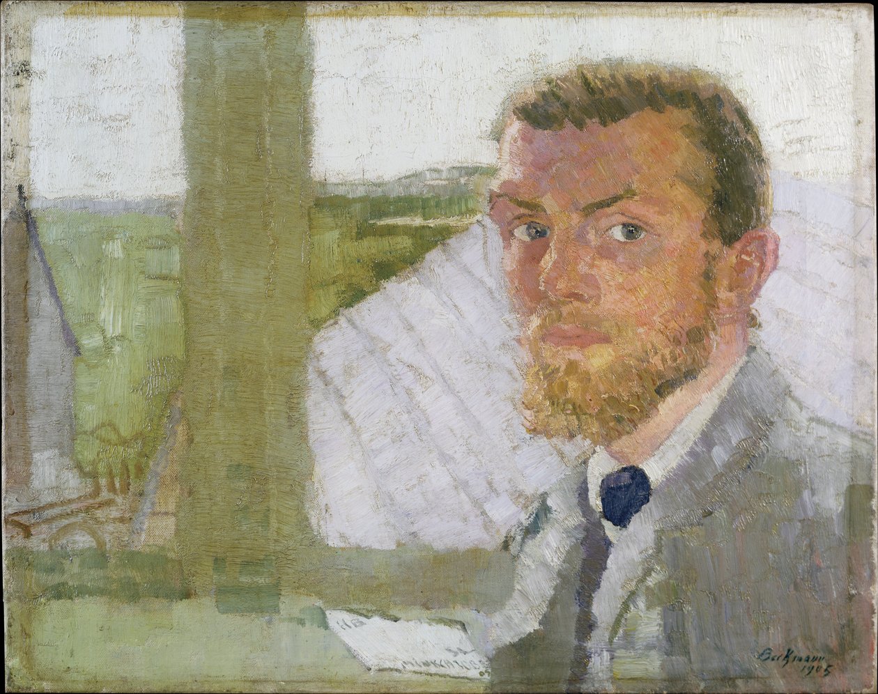 Autorretrato de Max Beckmann