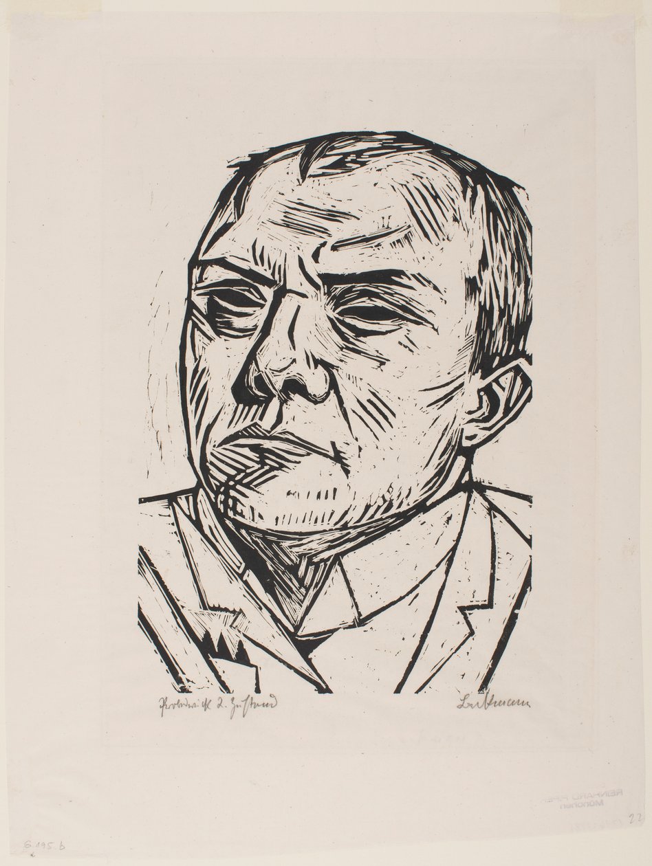 Autorretrato de Max Beckmann
