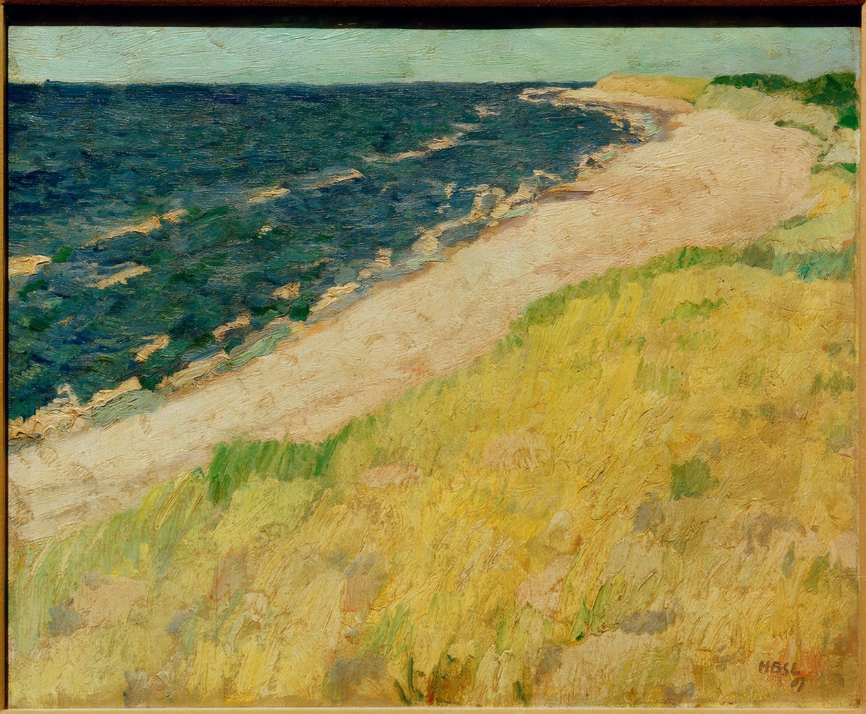 Dia de Verão junto ao mar de Max Beckmann
