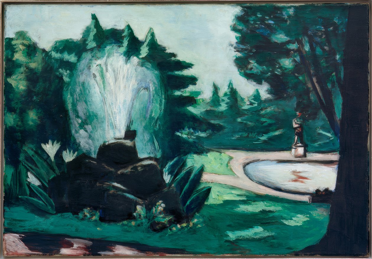 Fontes em Baden-Baden de Max Beckmann