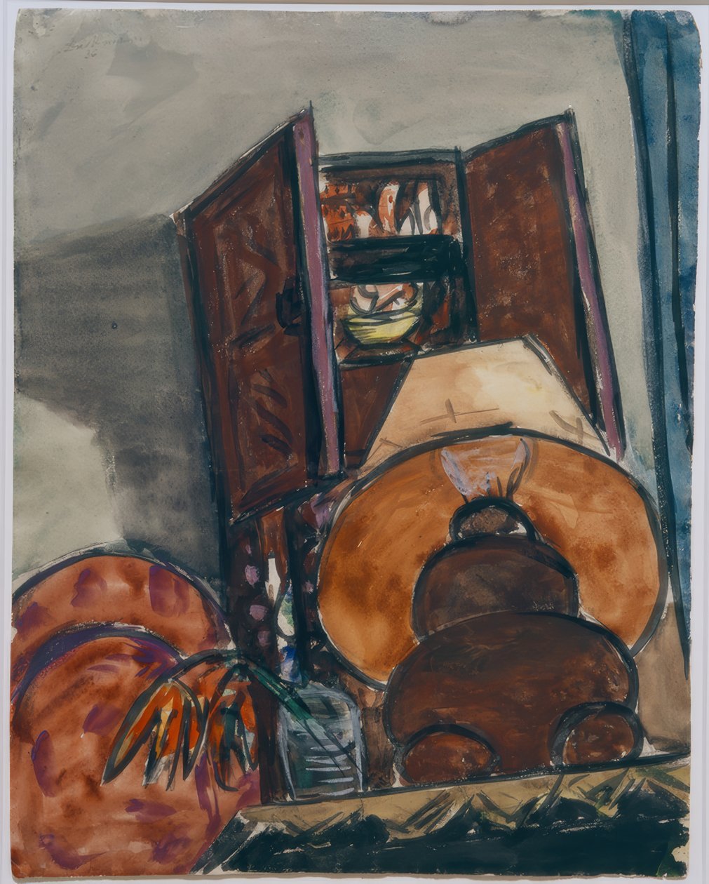 Natureza Morta com Lâmpada de Max Beckmann