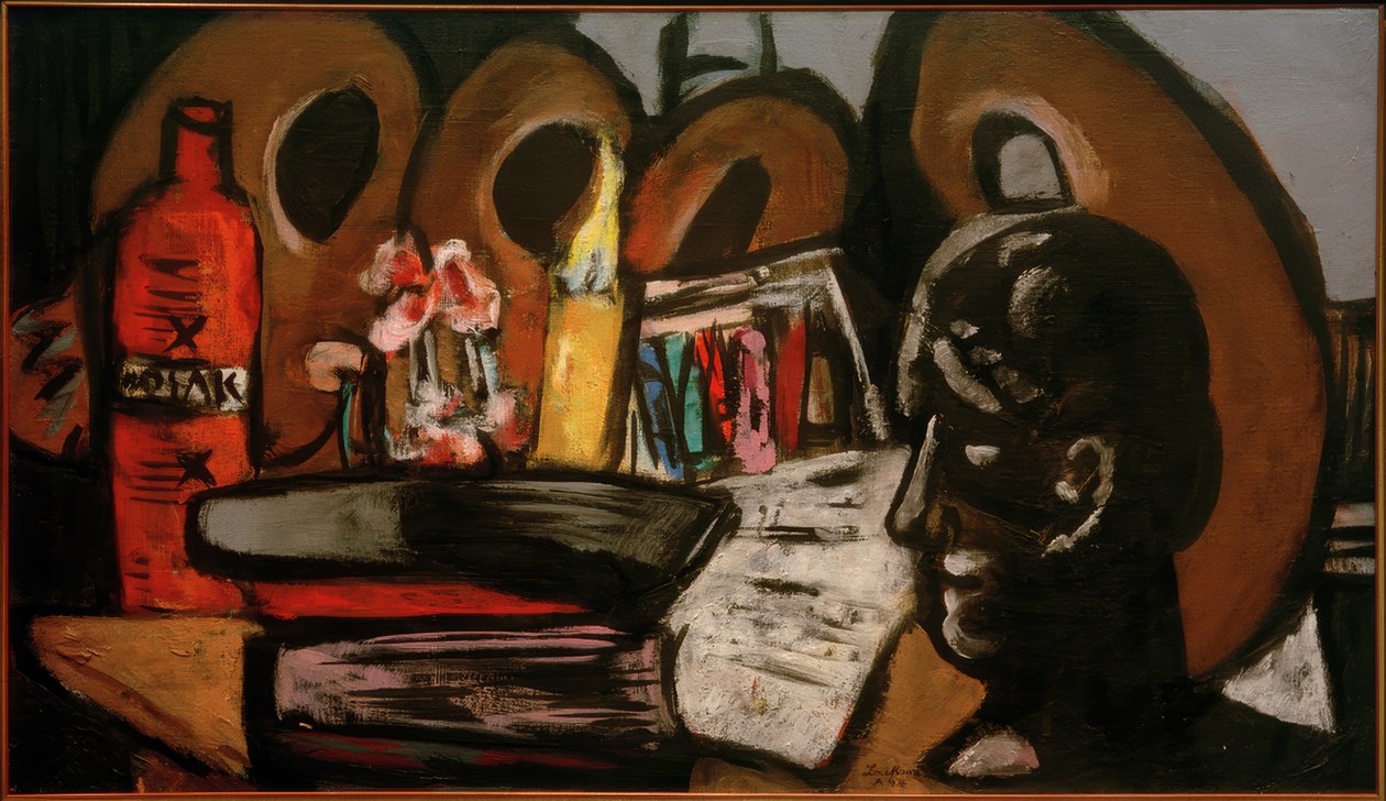 Natureza Morta com Paletes de Max Beckmann