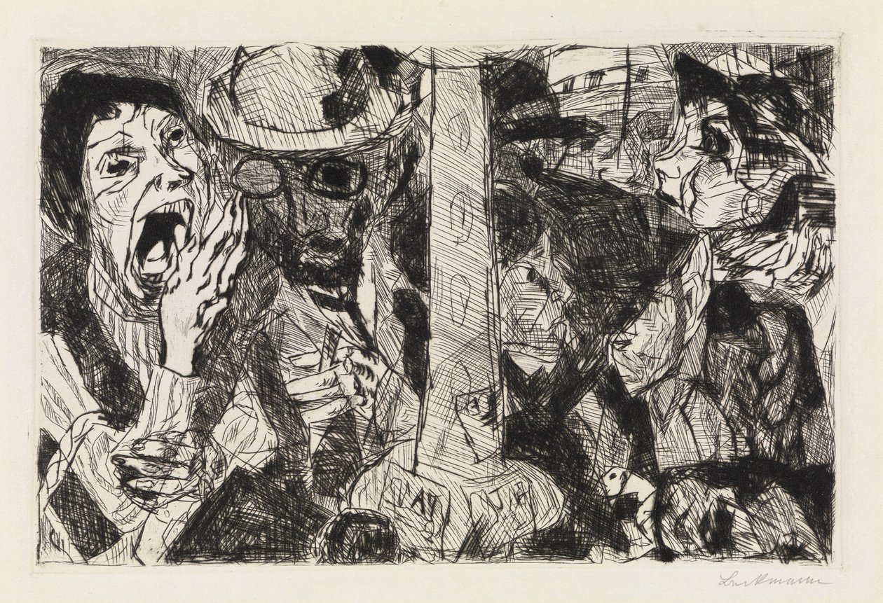 Rua II de Max Beckmann