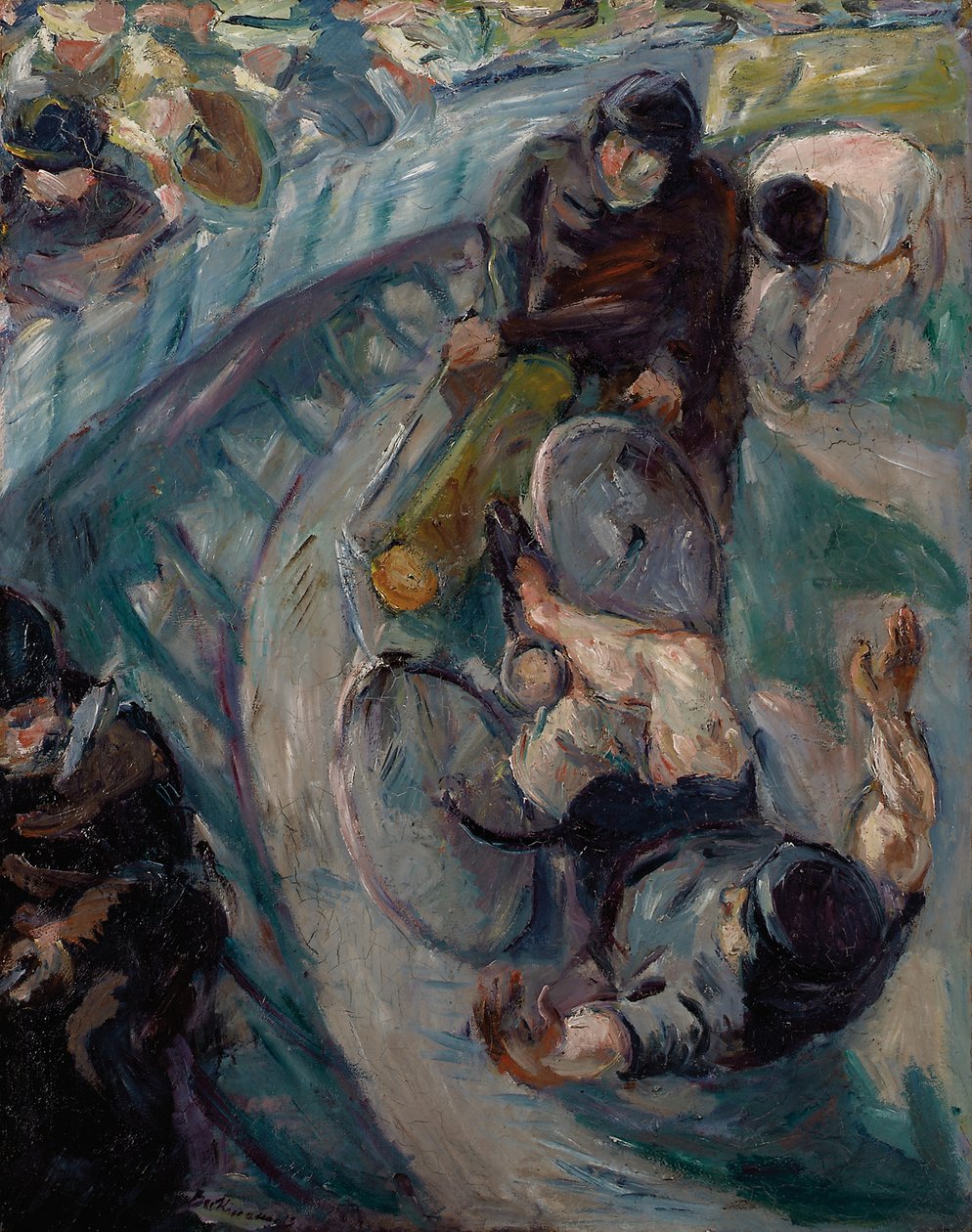 Chuva de corridas de Max Beckmann