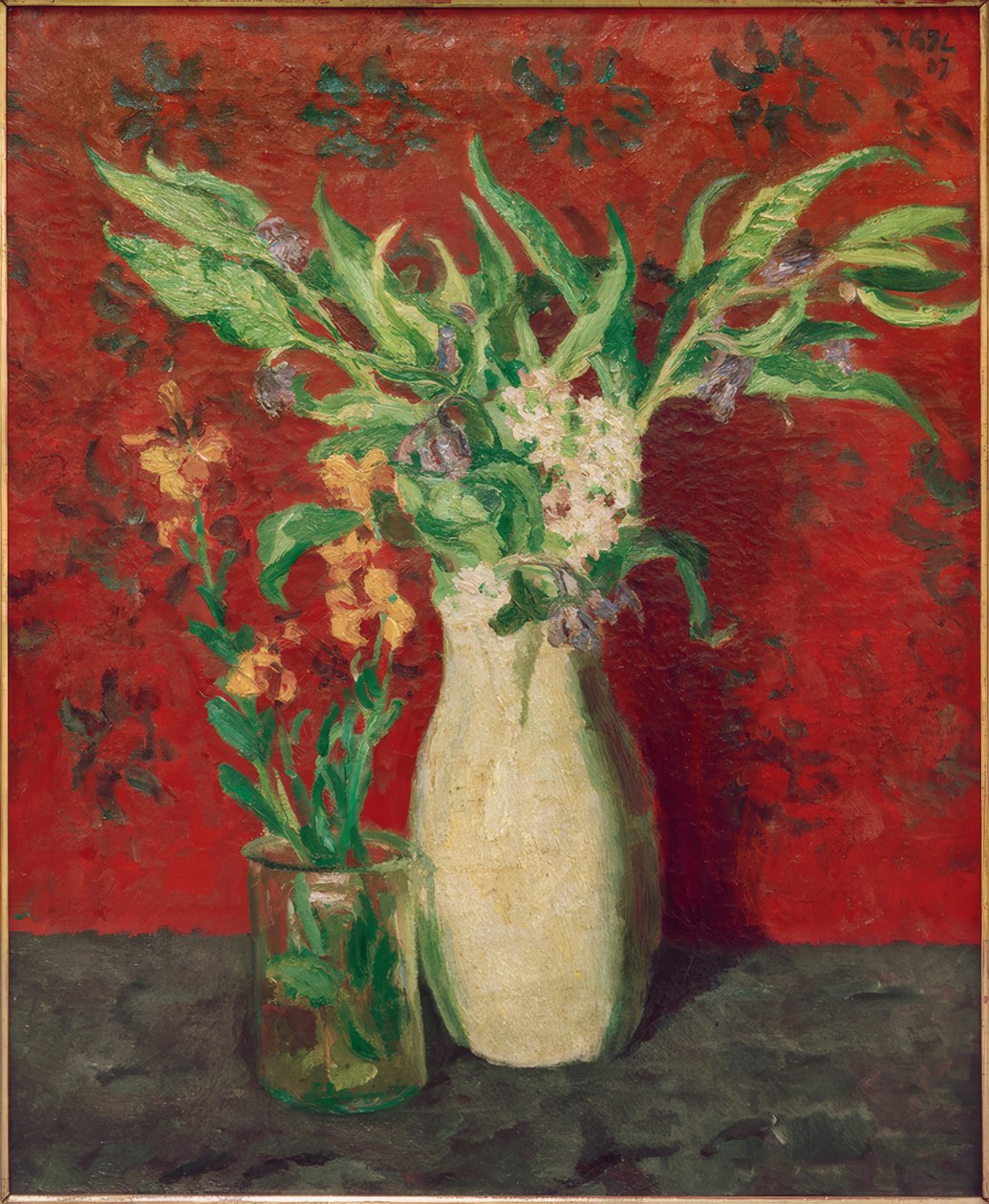 Flores do pântano de Max Beckmann