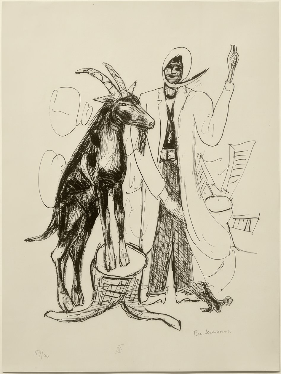O Bode (O Bode) de Max Beckmann