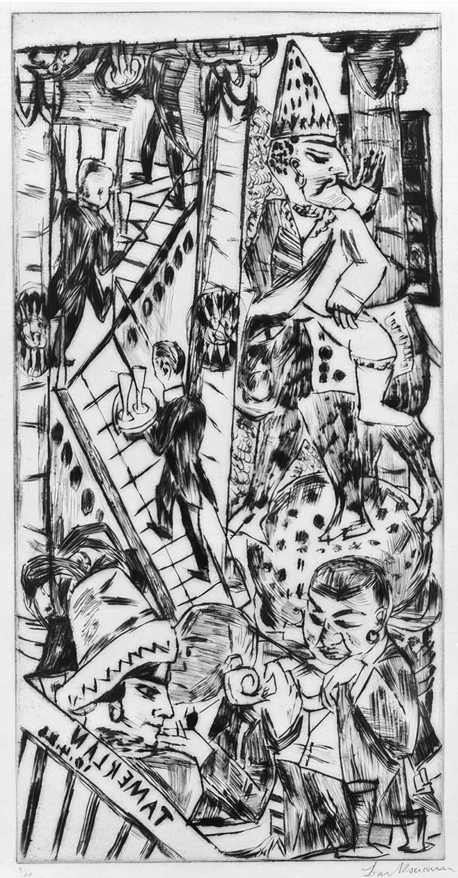 Tamerlan de Max Beckmann
