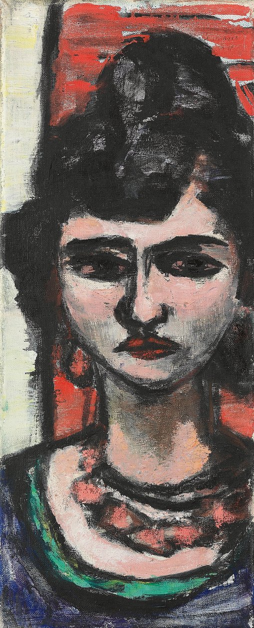 A Mulher Italiana; Italienerin de Max Beckmann
