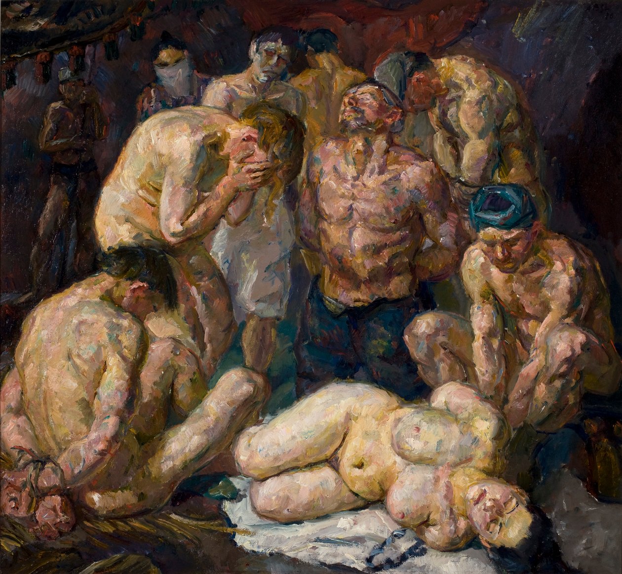 Os prisioneiros de Max Beckmann