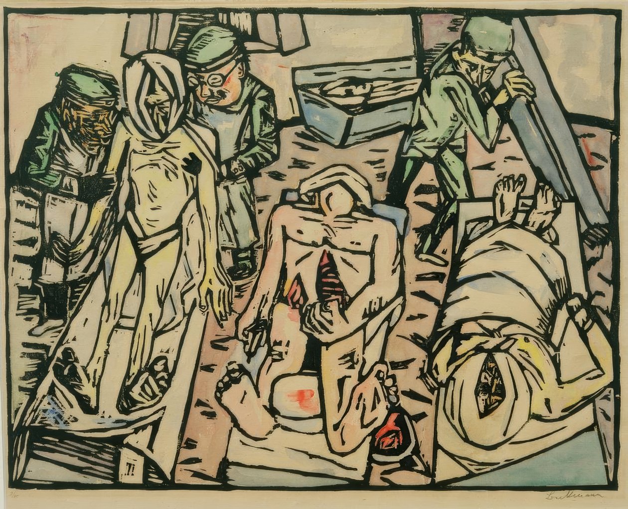 Casa dos Mortos de Max Beckmann