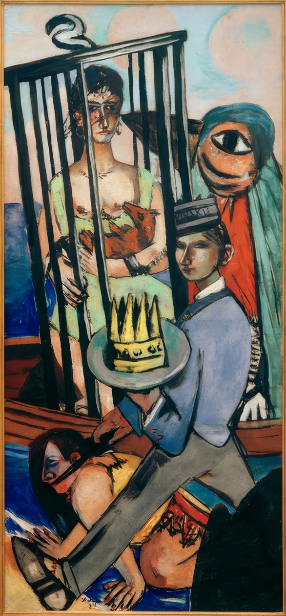 Tentação (Tentação de Santo Antônio) de Max Beckmann