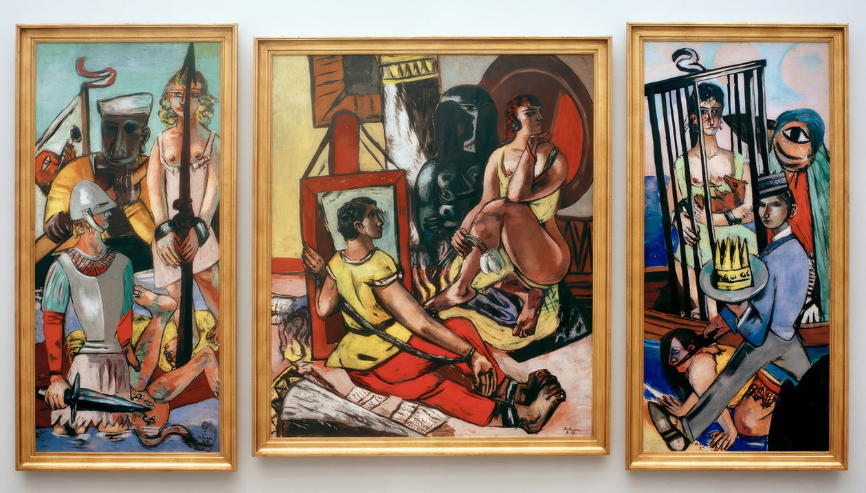 Tentação (Tentação de Santo Antônio) de Max Beckmann