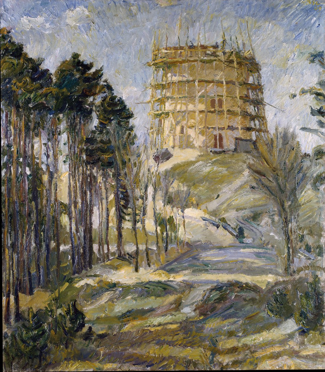 Torre de água em Hermsdorf de Max Beckmann
