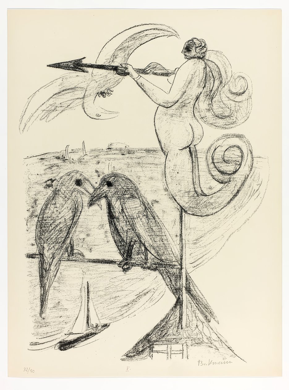 Weather-Vane, placa dois de Day and Dream de Max Beckmann