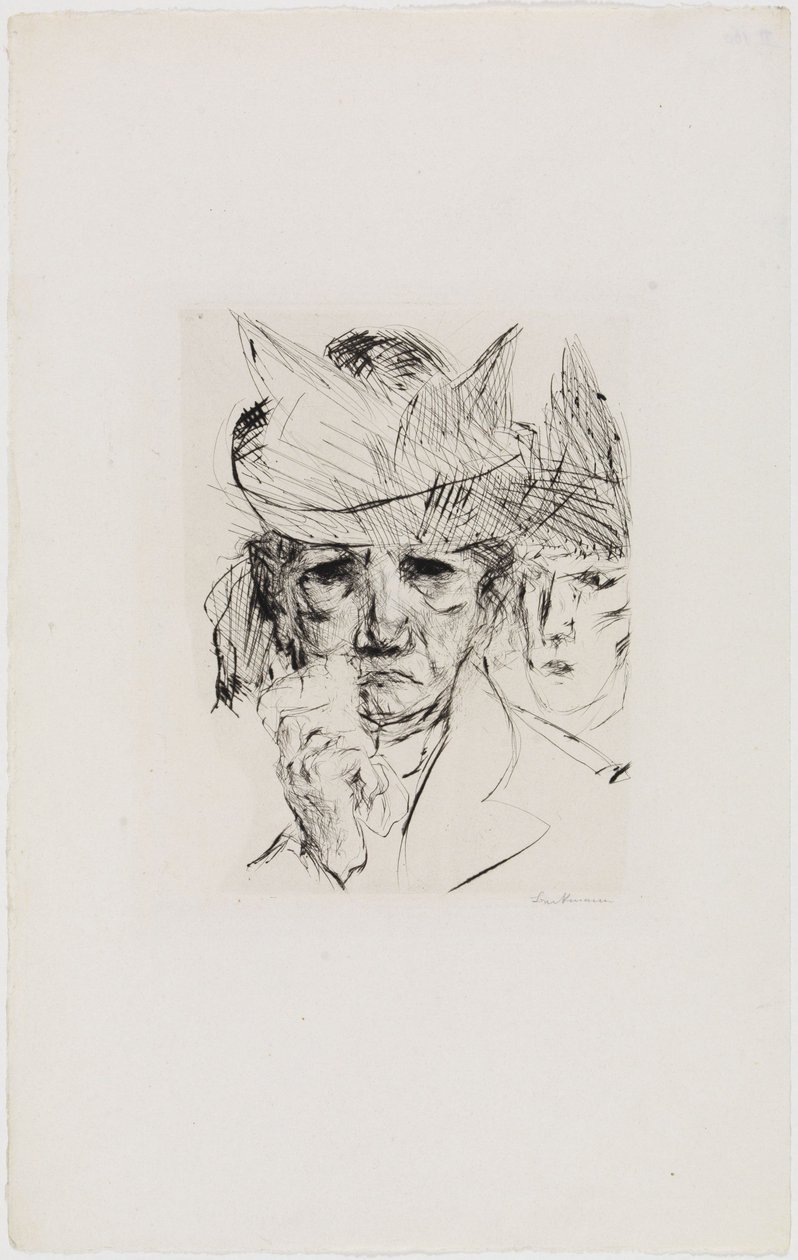 Mulher a chorar de Max Beckmann