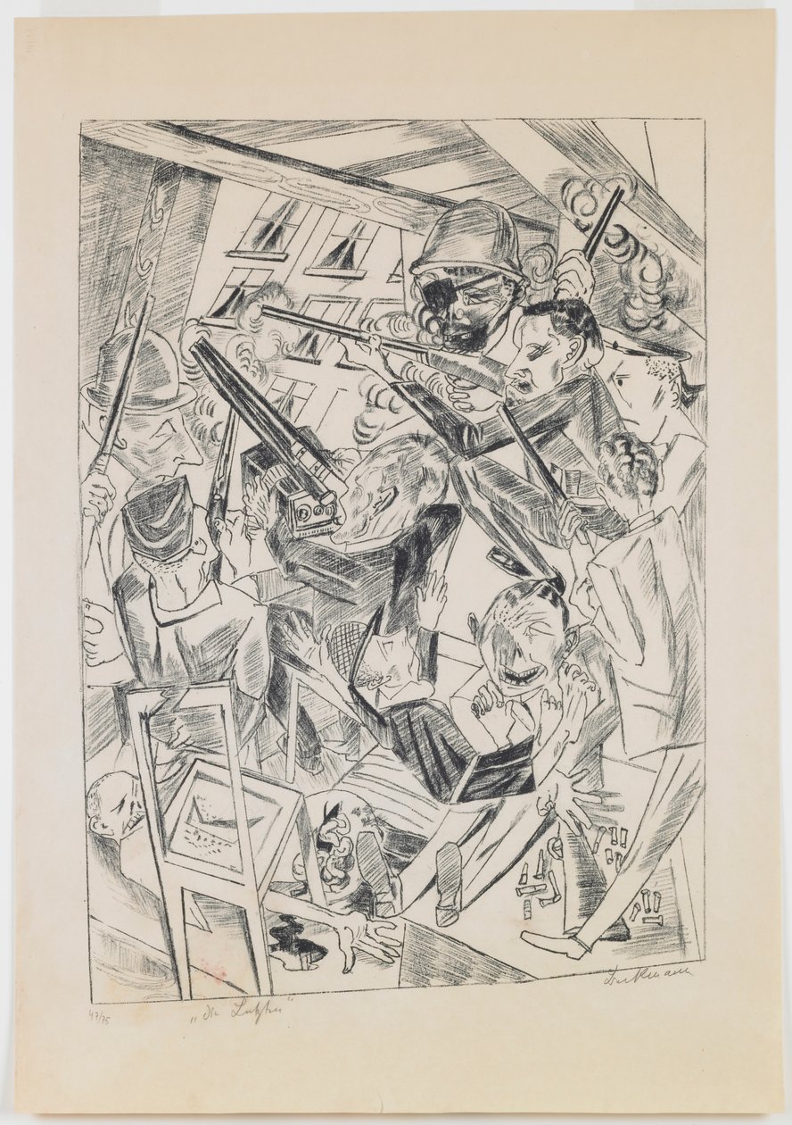 prato 10: Os Últimos de Max Beckmann