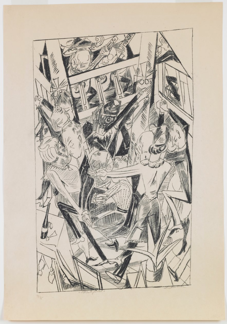 placa 8: Malepartus de Max Beckmann